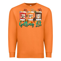 Carrot Candles with Fall Getting Lit Premium Sweatshirt - texasbilliewilder