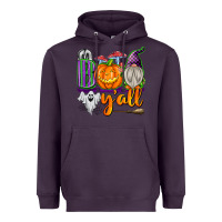 Plum Boo Y'all Heavyweight Hoodie - texasbilliewilder