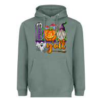 Sage Boo Y'all Heavyweight Hoodie - texasbilliewilder