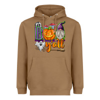 Toasted Coconut Boo Y'all Heavyweight Hoodie - texasbilliewilder