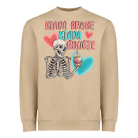 Mushroom kinda broke kinda bougie Heavyweight Sweatshirt - MaliasSmallBusiness