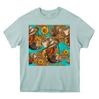 Arona western boots and hat seamless pattern Heavy Core Tee - HRA Design Shop