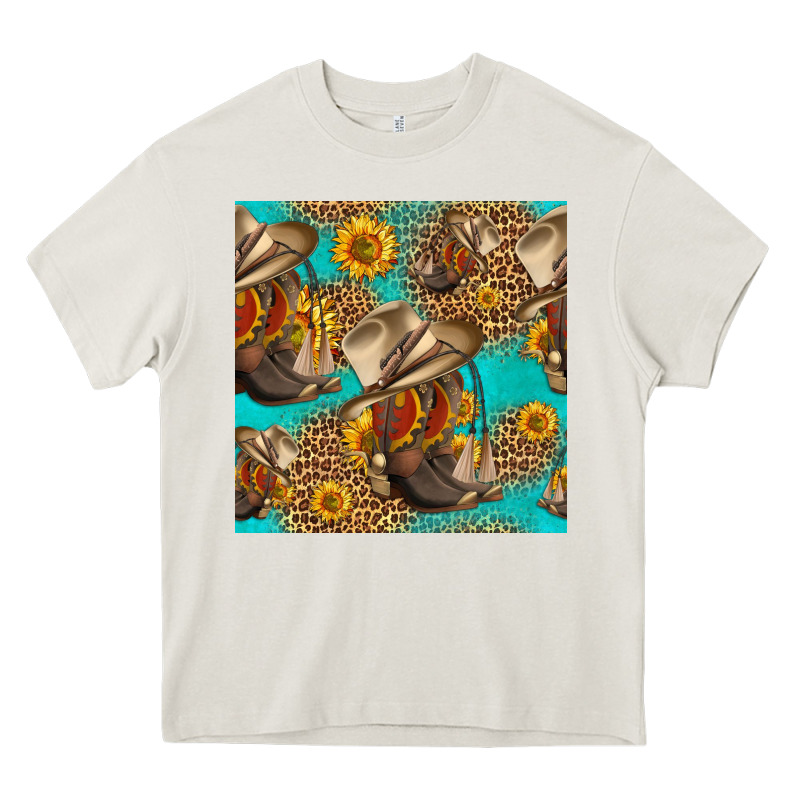 Western Boots And Hat Seamless Pattern Heavy Core Tee by HRA Design Shop | Teevron