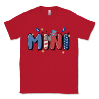 Red 4th july mini Classic Tee - MaliasSmallBusiness