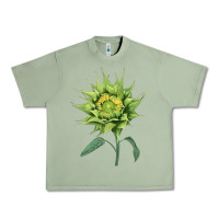 Oil Green sun fill green green sunflower Urban Heavy Tee - LillyAllenDesigns