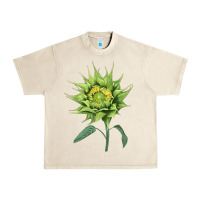 Sun Fill Green Green Sunflower Urban Heavy Tee | Teevron