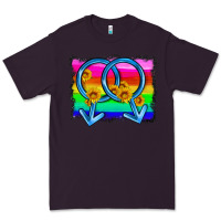 Plum lgbtq gender gay symbol Premium Tee - HRA Design Shop