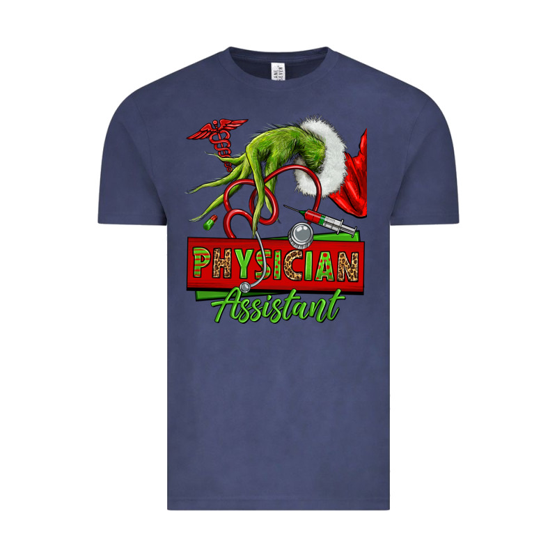 Christmas Character Hand Physician Assistant Vintage Tee by NancyCooperArtShop | Teevron