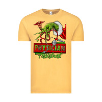 Vintage Mustard christmas character hand physician assistant Vintage Tee - NancyCooperArtShop