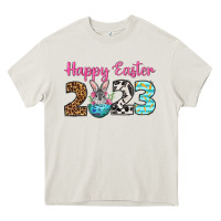 Cream Happy Easter 2023 Easter Day Heavy Core Tee - Neo Western