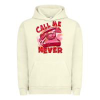 Call Me Never Urban Hoodie | Teevron