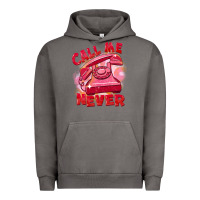 Pigment Tornado Call me never Urban Hoodie - FaDigitalArtStudio