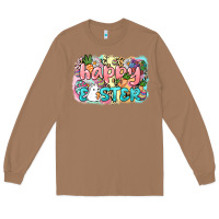 Toasted Coconut Happy Easter Long Sleeve Tee - NancyCooperArtShop