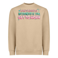Mushroom get to work Heavyweight Sweatshirt - MaliasSmallBusiness