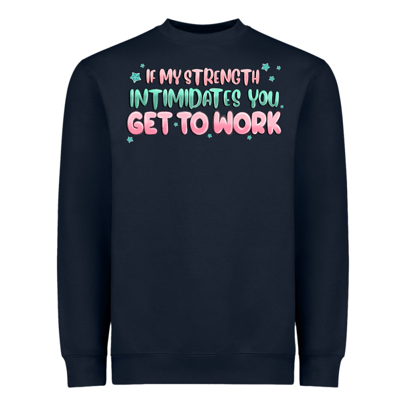 Get To Work Heavyweight Sweatshirt by MaliasSmallBusiness | Teevron