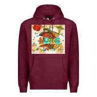 Burgundy fall nurse pumpkin Premium Hoodie - TumblerDesignByShophia