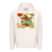 Pale Pink fall nurse pumpkin Premium Hoodie - TumblerDesignByShophia