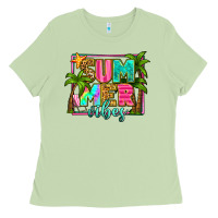 Matcha summer vibes Ladies Tee - Zillion Design Studio