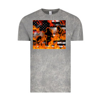 Cloud Rock firefighter thin red lin Vintage Tee - LillyAllenDesigns