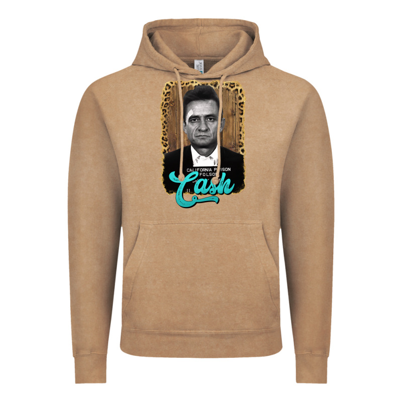 Johnny Cash Vintage Hoodie by AdoDesignShop | Teevron