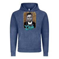 Vintage Denim johnny cash Vintage Hoodie - AdoDesignShop