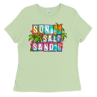 Matcha sun salt sand summer Ladies Tee - Zillion Design Studio