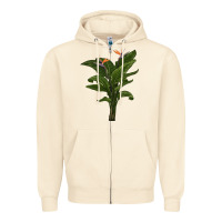 Sandshell the bird of paradise Zipper Hoodie - LillyAllenDesigns