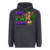 Smoke Eat Drink and Be Scary with Halloween Heavyweight Hoodie - texasbilliewilder