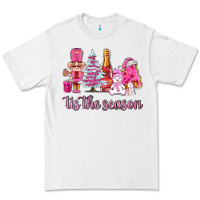 White tis the season pink christmas Premium Tee - AdoDesignShop
