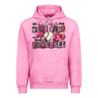 Fuchsia Pink In October We Wear Pink And Watch Baseball Urban Hoodie - FaDigitalArtStudio