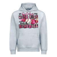 Heather Grey In October We Wear Pink And Watch Baseball Urban Hoodie - FaDigitalArtStudio