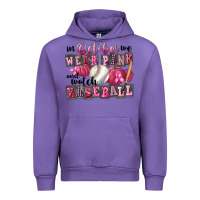 Tulip In October We Wear Pink And Watch Baseball Urban Hoodie - FaDigitalArtStudio