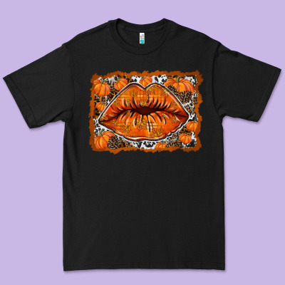 Fall Lips Premium Tee Designed By Racoondesign