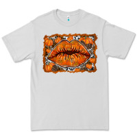 Dove Grey fall lips Premium Tee - RacoonDesign