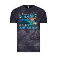 Cloud Black im freakin freezin christmas 2023 Vintage Tee - NancyCooperArtShop
