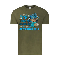 Vintage Olive im freakin freezin christmas 2023 Vintage Tee - NancyCooperArtShop
