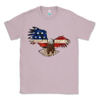 Lilac 4th july eagle Classic Tee - MaliasSmallBusiness