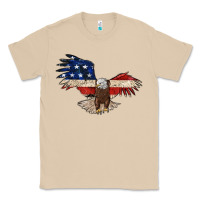 Mushroom 4th july eagle Classic Tee - MaliasSmallBusiness