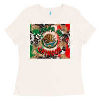 Bone el papa mas chingon tumbler 3 Ladies Tee - CTS Tumbler Store