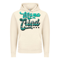 Vintage Artic mama tried aztec turquoise Vintage Hoodie - AdoDesignShop