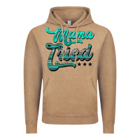 Vintage Coffee mama tried aztec turquoise Vintage Hoodie - AdoDesignShop