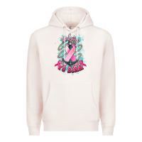 Pale Pink Refuse to sink Cancer anchor Cancer Awareness Premium Hoodie - HowdyJamesFarm