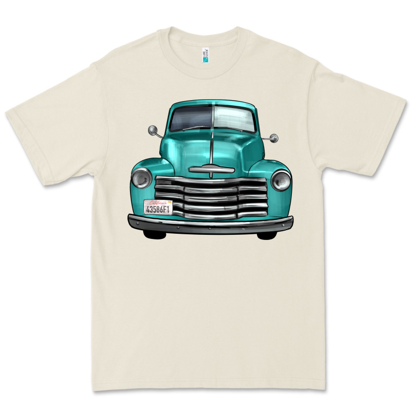 Western Truck Front View Premium Tee by FaDigitalArtStudio | Teevron