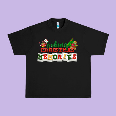 Baking Christmas Memories Urban Heavy Tee Designed By Nancycooperartshop