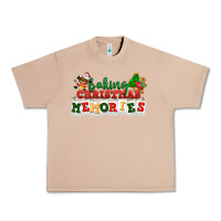 Burro Baking Christmas memories Urban Heavy Tee - NancyCooperArtShop