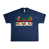 Navy Baking Christmas memories Urban Heavy Tee - NancyCooperArtShop