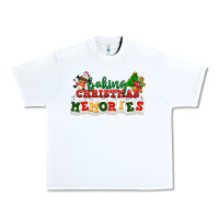 White Baking Christmas memories Urban Heavy Tee - NancyCooperArtShop