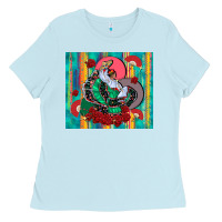 Baby Blue flamenco dancer tumbler 3 Ladies Tee - CTS Tumbler Store