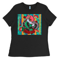 Black flamenco dancer tumbler 3 Ladies Tee - CTS Tumbler Store