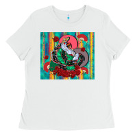White flamenco dancer tumbler 3 Ladies Tee - CTS Tumbler Store